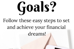 set financial goals