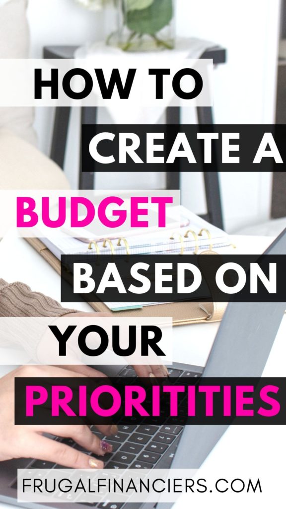 priority-based budget | how to create a budget based on your priorities