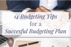 Budgeting tips for a successful budget