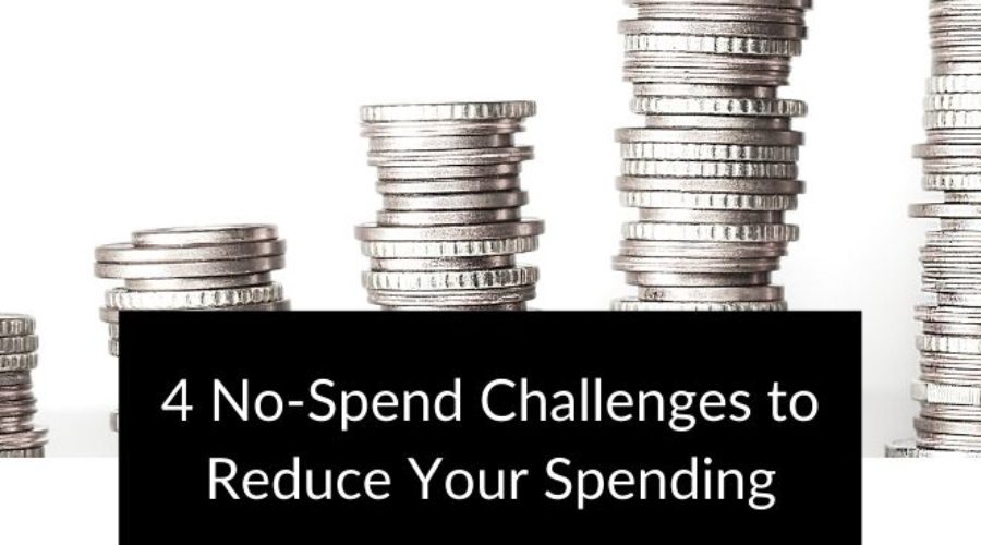 4 No-Spend Challenges to Reduce Your Spending