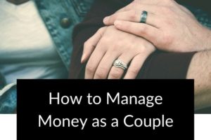 how to manage money as a couple